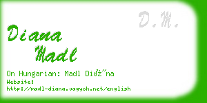 diana madl business card